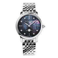Armbanduhr Frederique Constant Dame Slimline Classics in Stahl FC-206MPBD1S6B - FC-206MPBD1S6B
